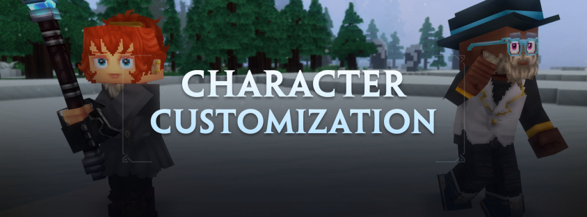 Personalizando seu personagem em Hytale